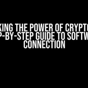 Unlocking the Power of CryptoPro: A Step-by-Step Guide to Software Connection